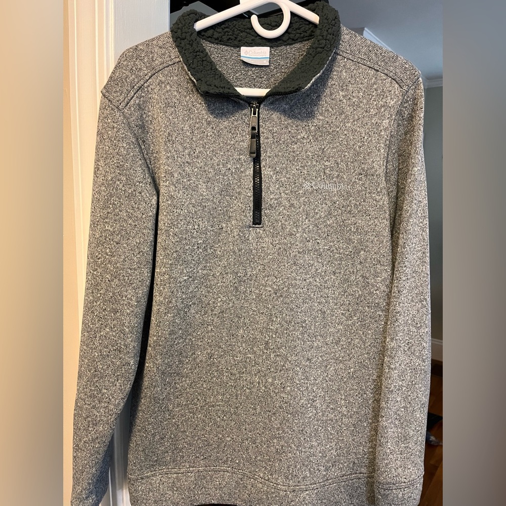 Men’s Columbia Sweater Fleece Half Zip Pullover - Picture 1 of 4